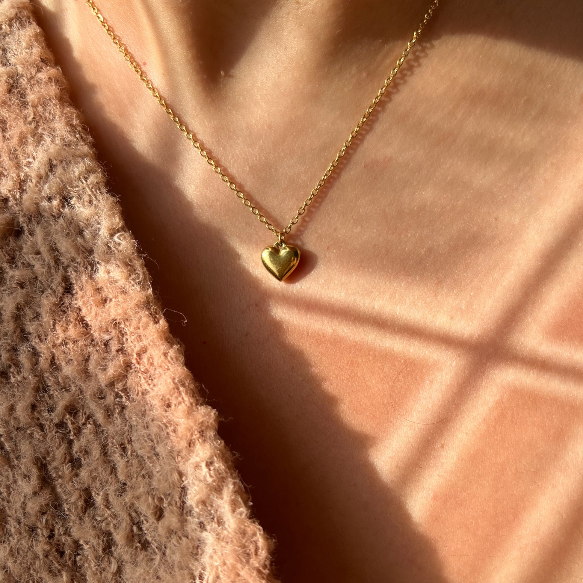 Elegant women’s necklace with angel wings design gold plated