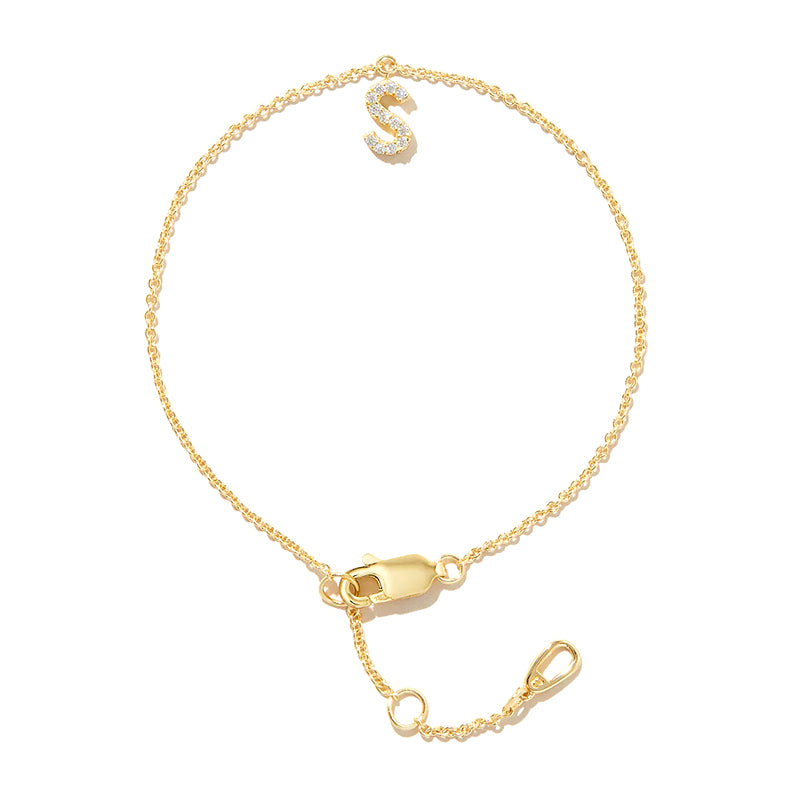 Diamond inlaid temperament bracelet elegant women’s jewelry