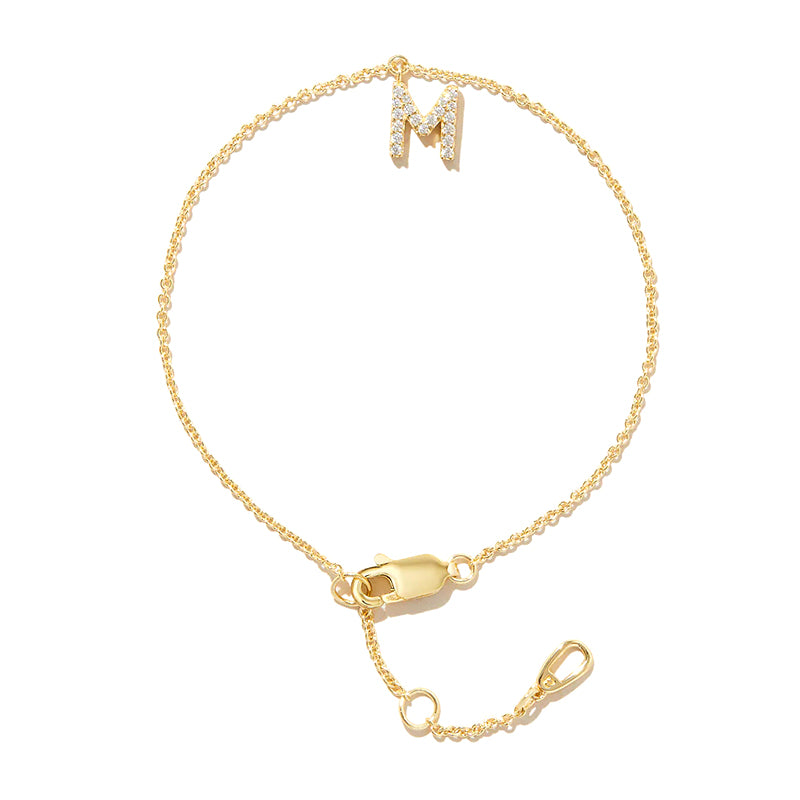 Diamond inlaid temperament bracelet elegant women’s jewelry