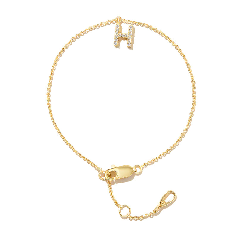 Diamond inlaid temperament bracelet elegant women’s jewelry