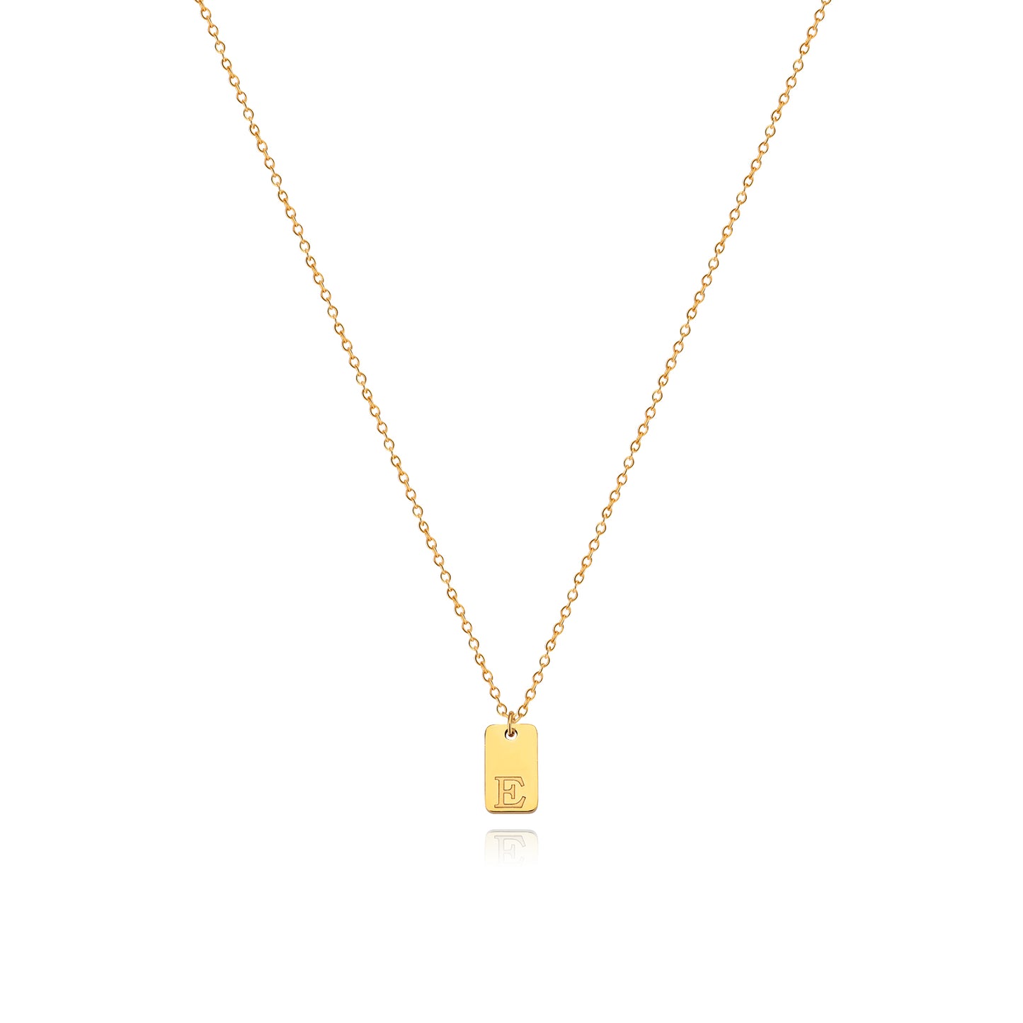 Letter Pendant Necklace