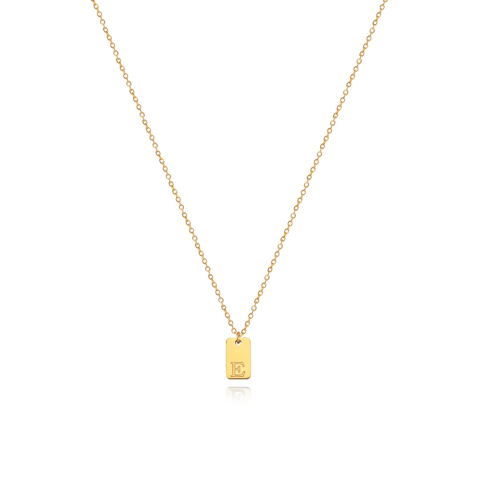 Letter Pendant Necklace