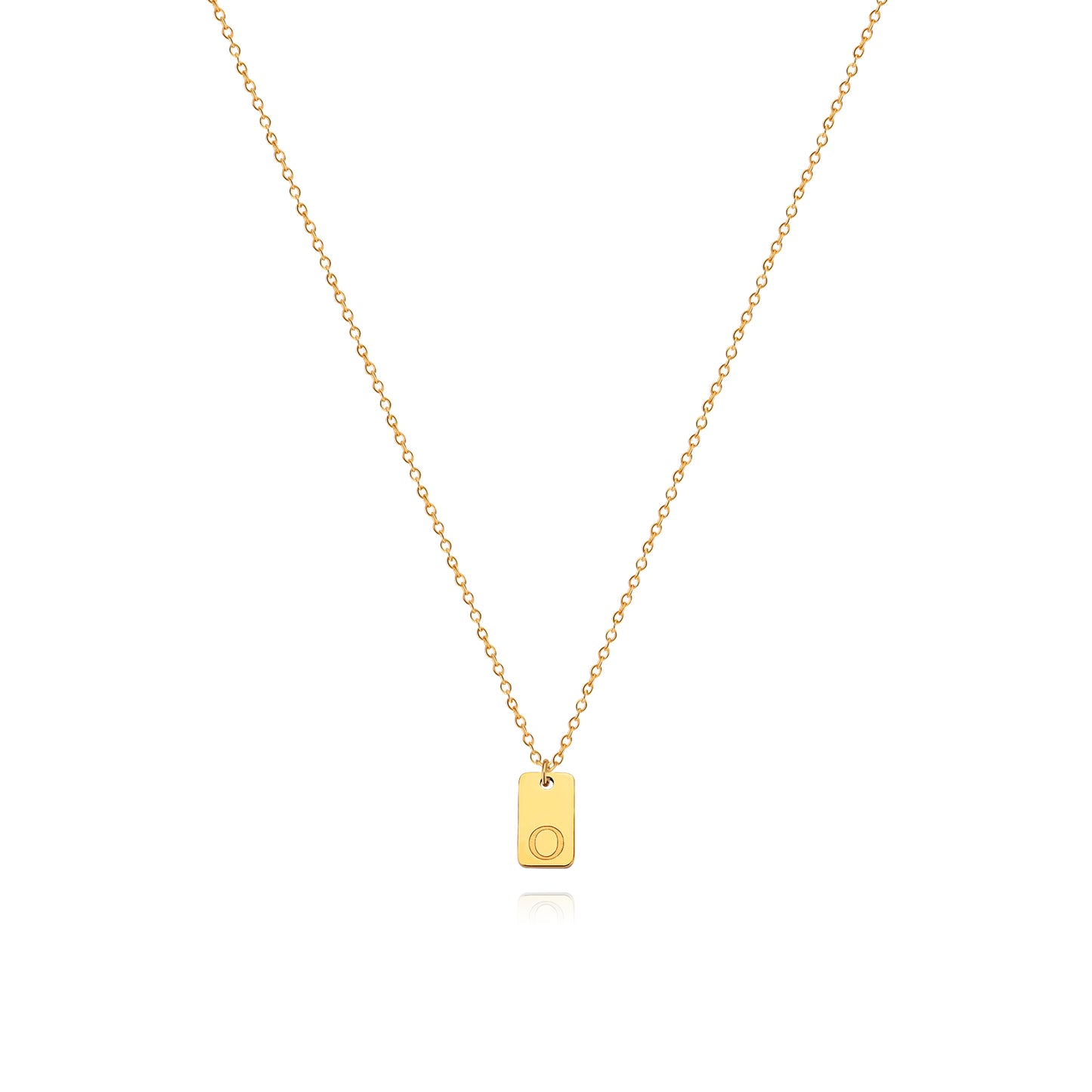 Letter Pendant Necklace
