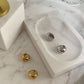 The Livia Earrings small drop hoop earrings Purajoia