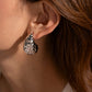 Stainless Steel Hollow Tear Drop Earrings - Modern, chic accessories to elevate your style effortlessly.