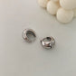 The Livia Earrings small drop hoop earrings Purajoia view 2
