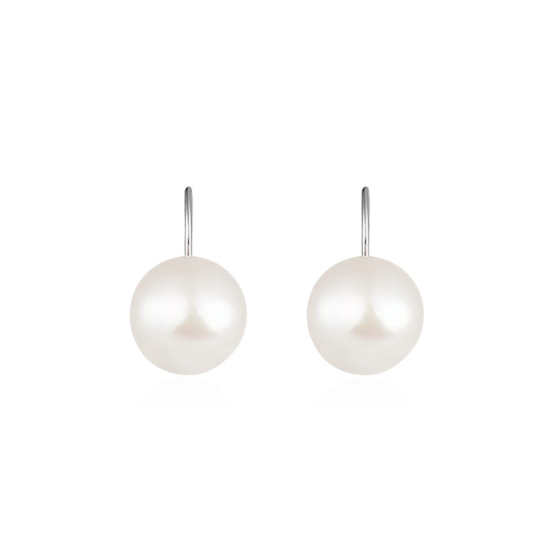 925 Silver Freshwater Pearl Stud Earrings