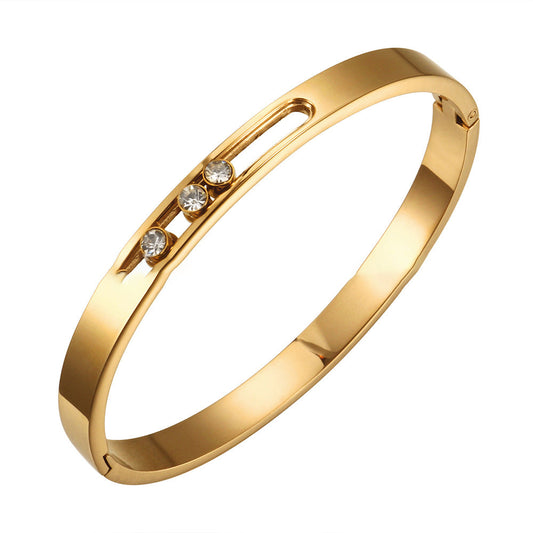 High-Polished Gold-Plated Stainless Steel Rings – PURAJOIA