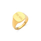 Personalized Elegance: 18K Gold Plated Jewelry with English Letter Ring