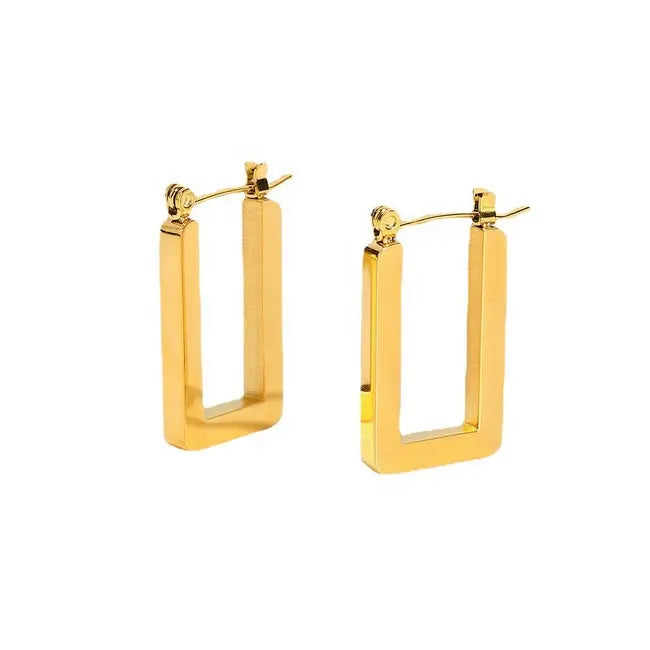 Find Your Perfect Accessory - Shop Our Square Big Hoop Earrings Now