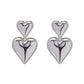 Fashion Jewelry Women's Fashionable Heart-shaped Pendant Earrings