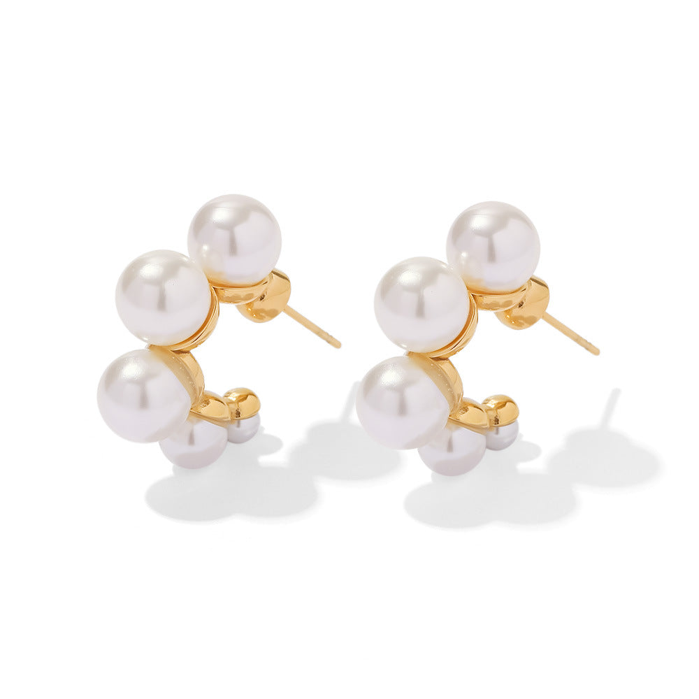 Fresh Water Pearl Women Earrings