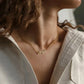 Timeless personalized paper clip name necklace stainless steel