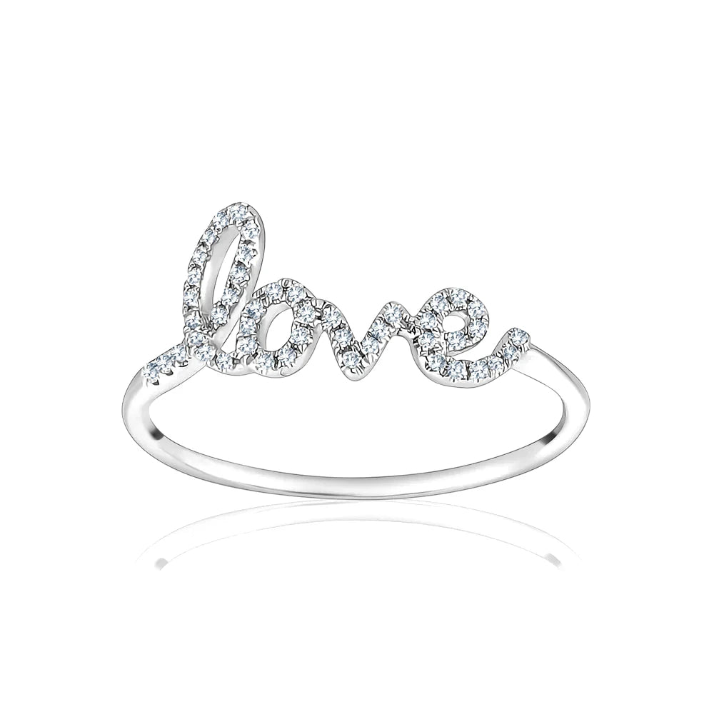 LOVE Diamond Ring