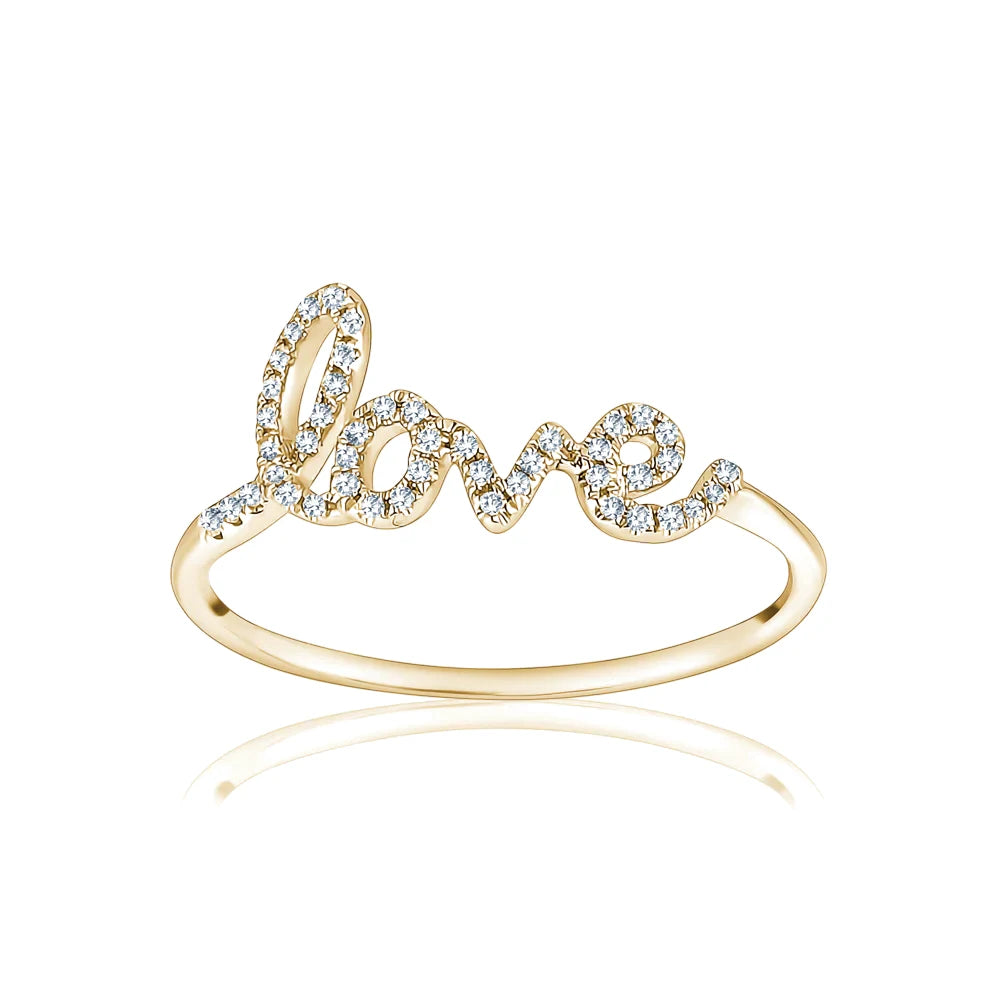 LOVE Diamond Ring