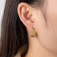 The Aria Earrings gold wing earrings Purajoia view 5