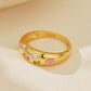 The Colore Ring colored zircon sterling silver ring Purajoia view 4