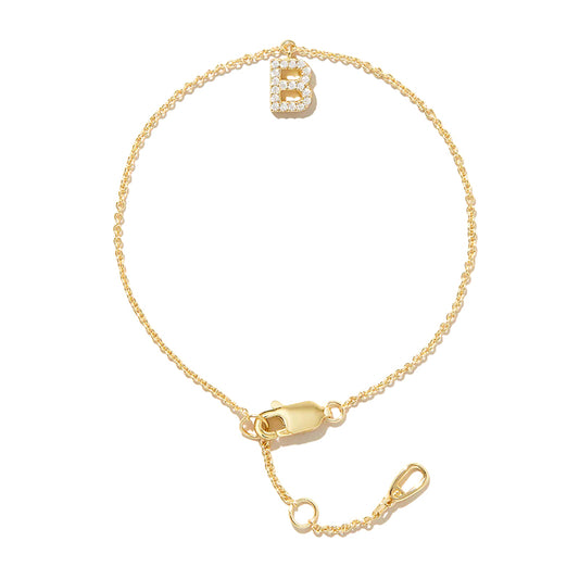 Diamond inlaid temperament bracelet elegant women’s jewelry