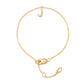 Diamond inlaid temperament bracelet elegant women’s jewelry
