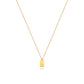 Letter Pendant Necklace
