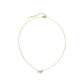 Goccia Choker Necklace with teardrop rhinestone detail | PURAJOIA