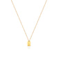 Letter Pendant Necklace