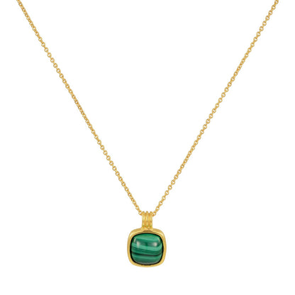 Natural stone women’s collarbone necklace elegant jewelry