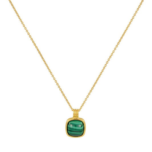 Natural stone women’s collarbone necklace elegant jewelry