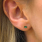 Timeless stainless steel love heart stud earrings elegant design