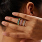 Timeless women’s ring cubic zirconia stainless steel design