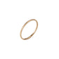 Chic stainless steel finger ring for women casual or formal wear