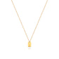 Letter Pendant Necklace