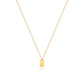 Letter Pendant Necklace