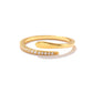 Sterling silver snake zircon ring elegant women’s jewelry