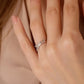 Women’s fashion jewelry stainless steel engraved name ring