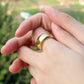 Vintage stainless steel finger ring for women timeless jewelry
