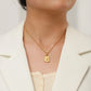 Durable stainless steel angel wings pendant necklace tarnish resistant