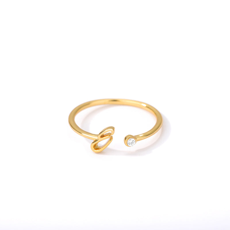 Golden Stainless Steel Unisex Ring - Versatile and Durable