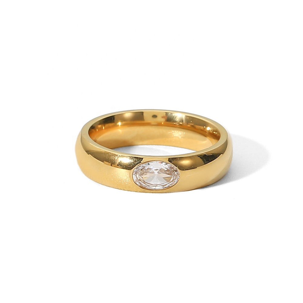 White Gold Oval 0.50ct Diamond Engagement Ring – LeGassick Jewellery