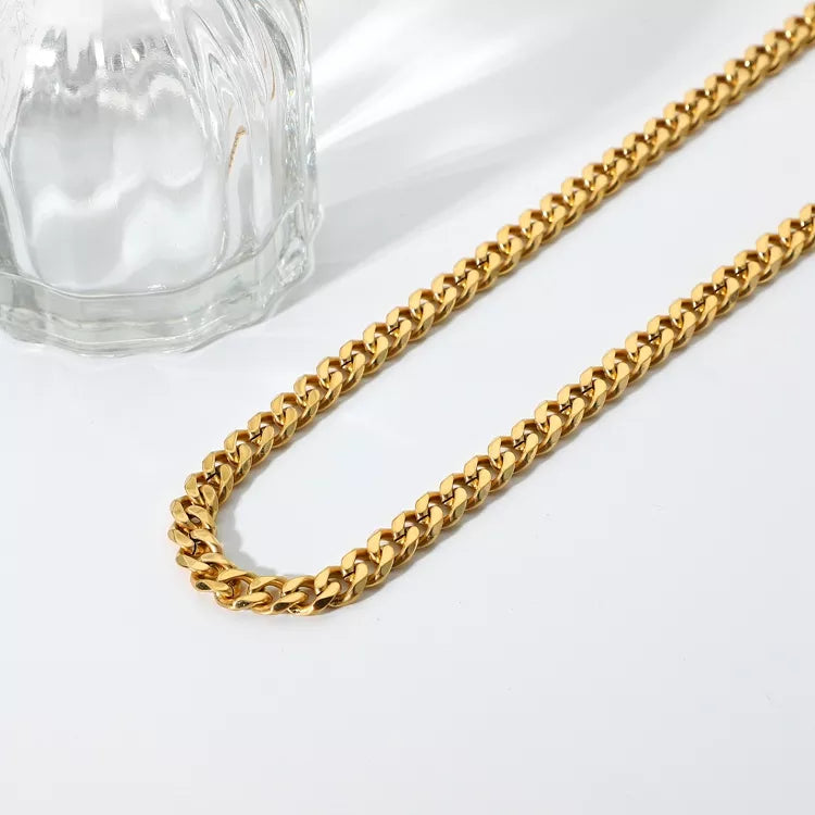 Thick Cuban Chain Necklace