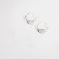 C-shaped twisted earrings modern women’s statement jewelry