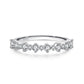 S925 sterling silver irregular zirconia ring modern women’s jewelry